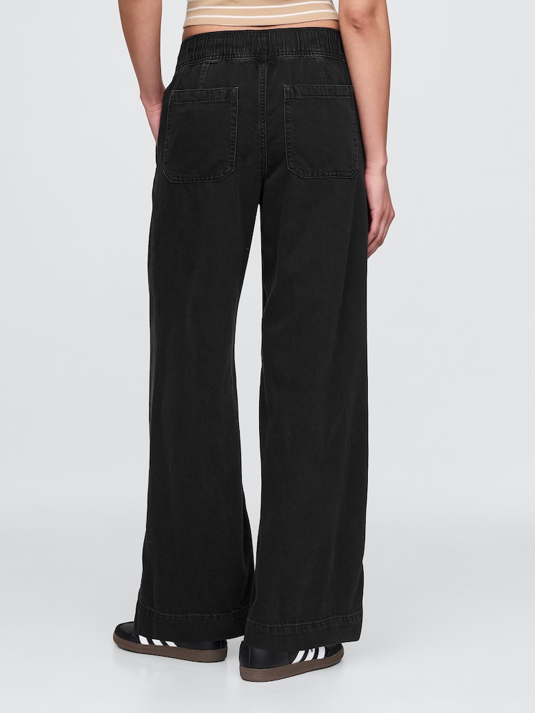 Mid Rise UltraSoft Easy Baggy Jeans