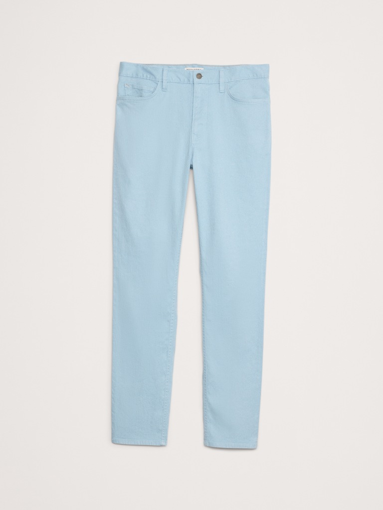 Slim Linen-Cotton Traveler Pant