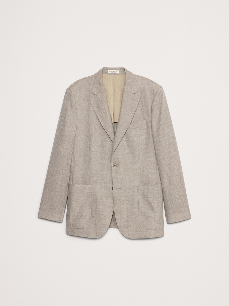 Italian Wool Ventile Suit Jacket