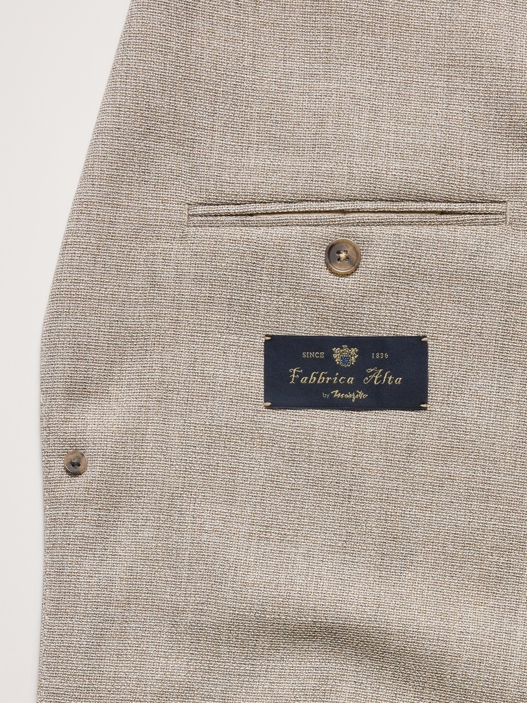 Italian Wool Ventile Suit Jacket