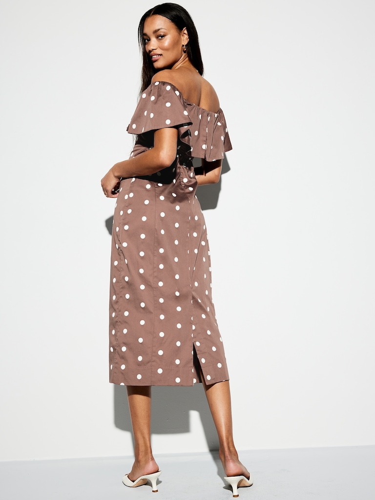 The Occasion by Old Navy Ruffle Midi Dress
