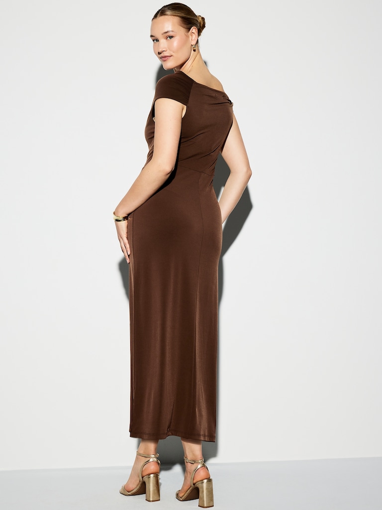The Occasion by Old Navy One-Shoulder Midi Dress