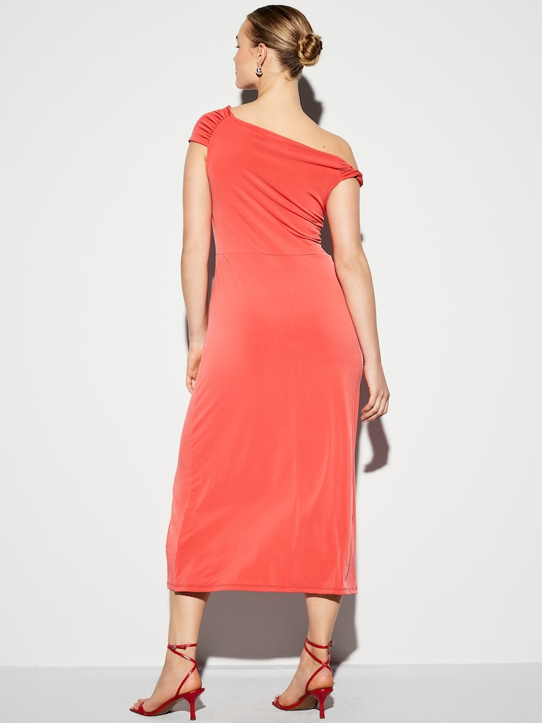 The Occasion by Old Navy One-Shoulder Midi Dress
