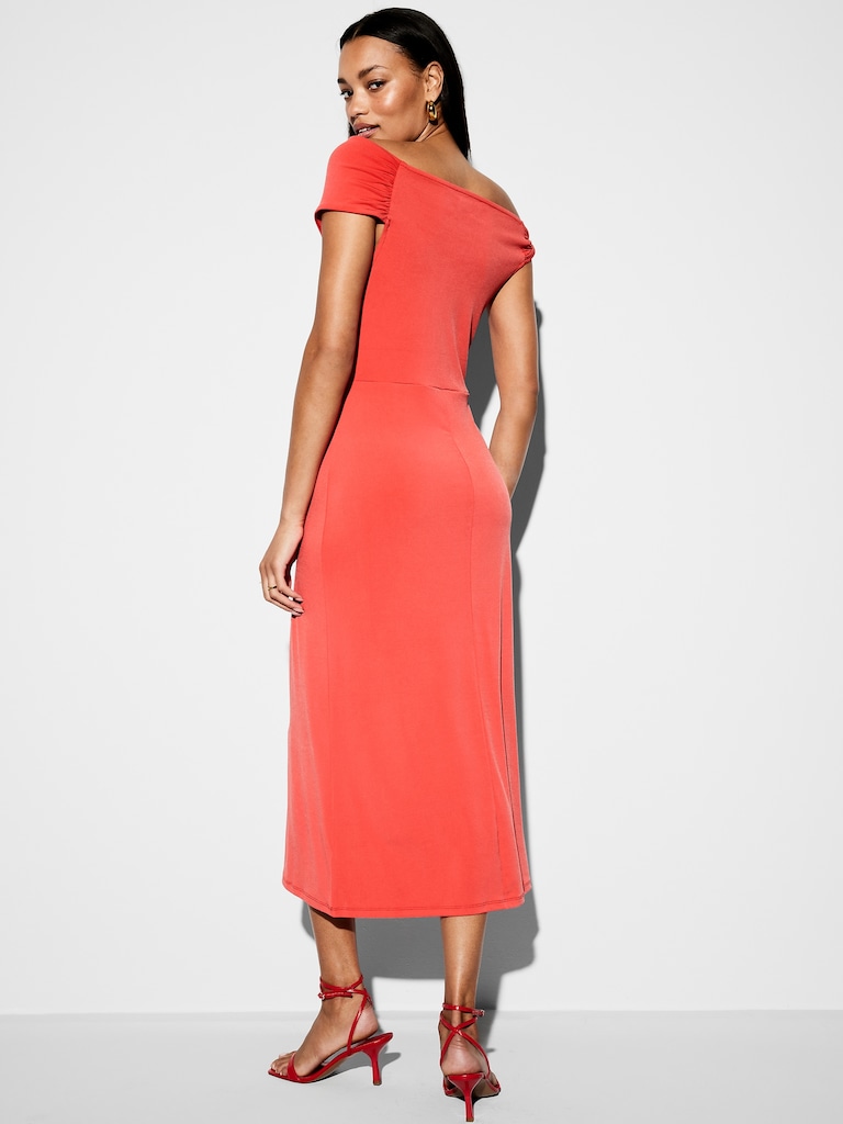 The Occasion by Old Navy One-Shoulder Midi Dress