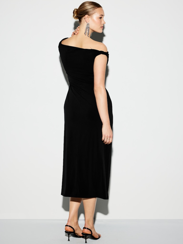 The Occasion by Old Navy One-Shoulder Midi Dress