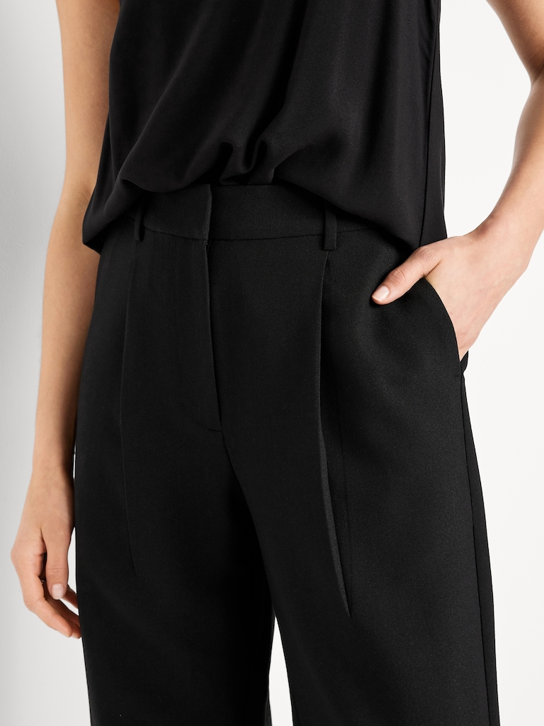 Extra High-Waisted Taylor Wide-Leg Trouser Pants