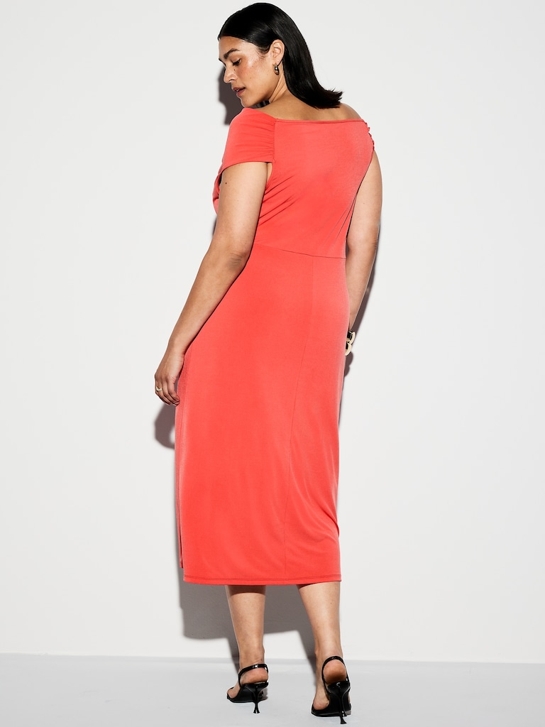 The Occasion by Old Navy One-Shoulder Midi Dress