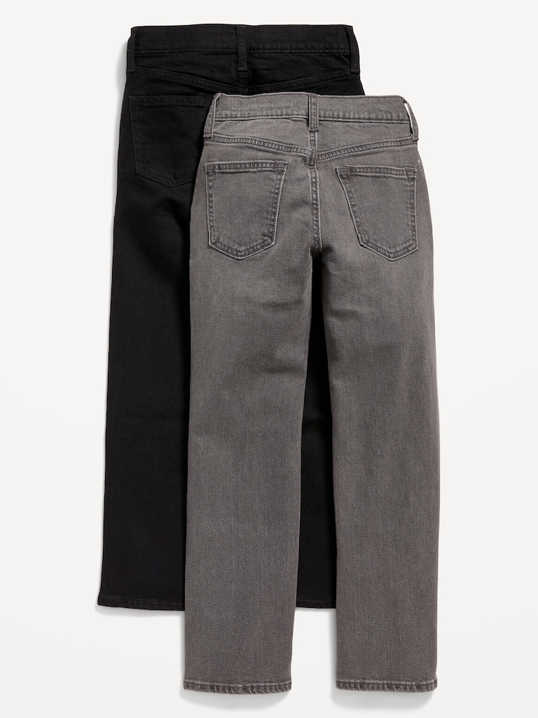 Straight-Leg Built-In Flex Jeans 2-Pack for Boys