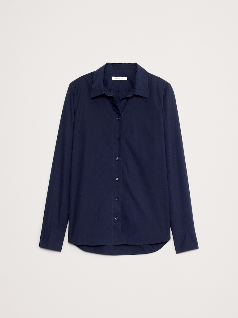 The Everyday Shirt in Cotton Poplin