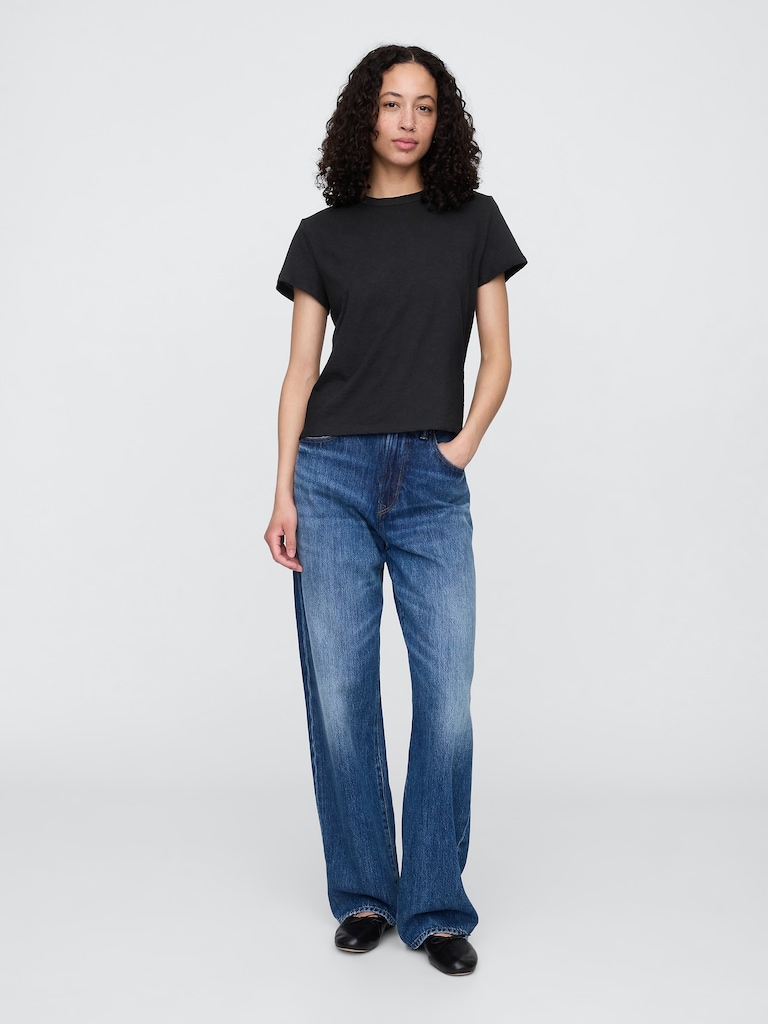 ForeverSoft Shrunken Crewneck T-Shirt