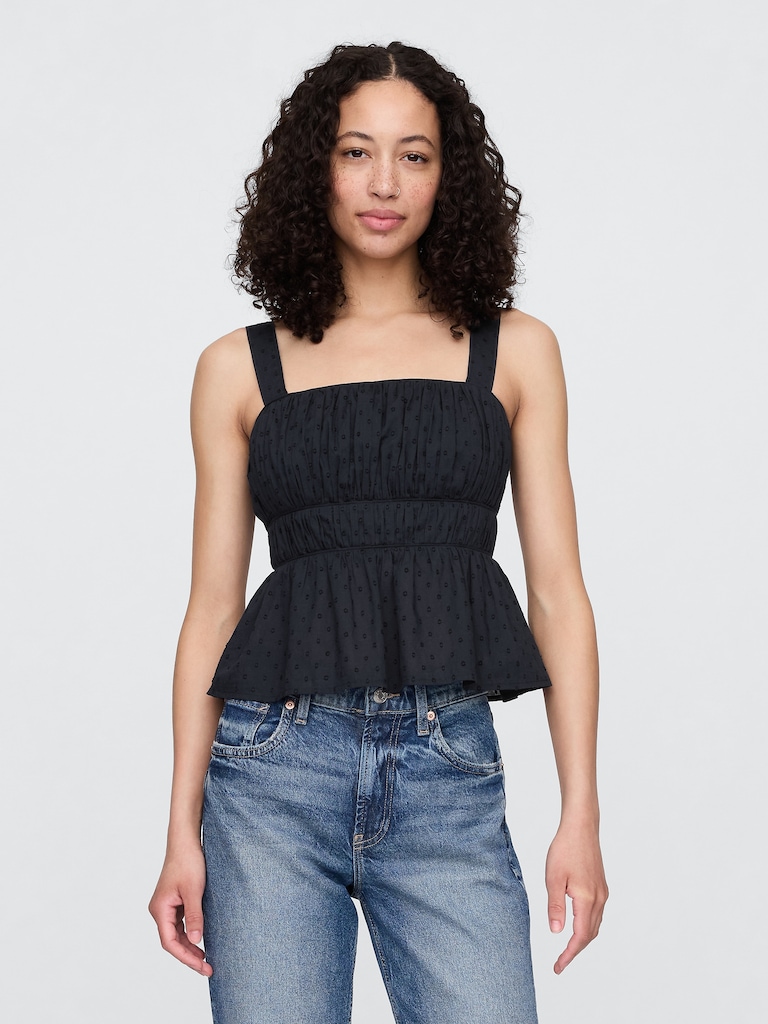 Peplum Tank Top