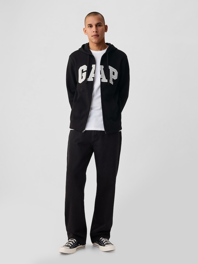 Adult VintageSoft Arch Logo Zip Hoodie