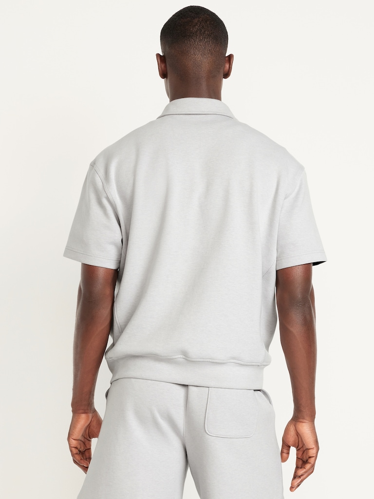 Dynamic Fleece Quarter-Zip Polo