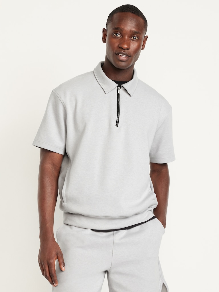Dynamic Fleece Quarter-Zip Polo