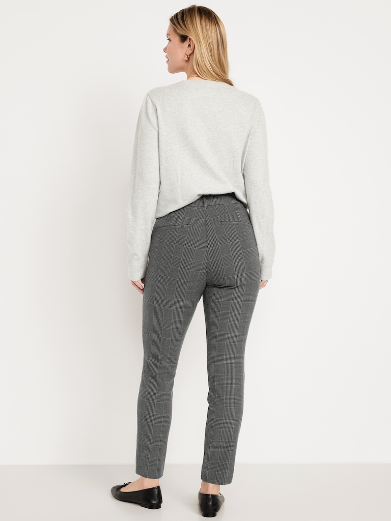 High-Waisted Pixie Skinny Ankle Pants