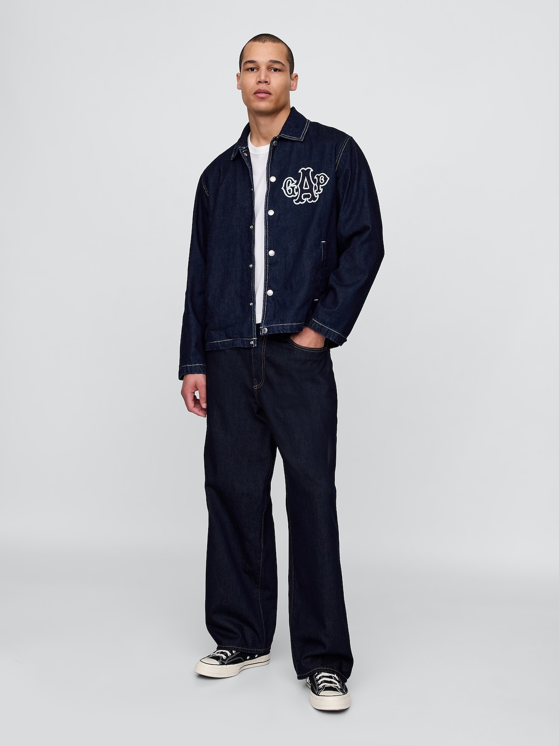 Varsity Coaches Denim Jacket