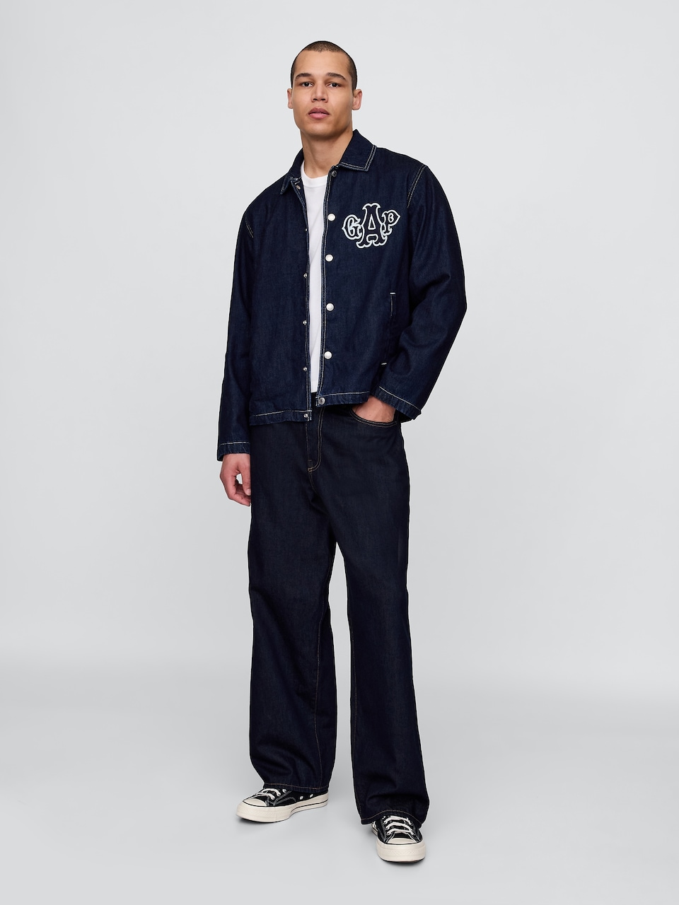 Varsity Coaches Denim Jacket
