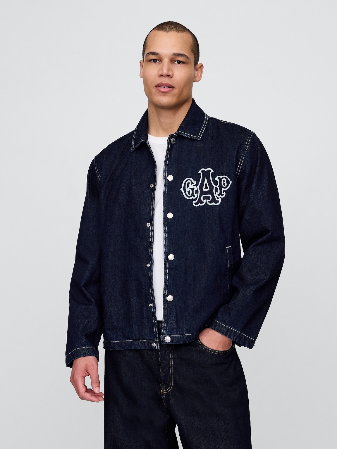 Varsity Coaches Denim Jacket