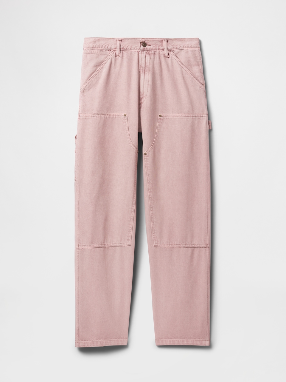 UltraSoft Double-Knee Carpenter Baggy Jeans