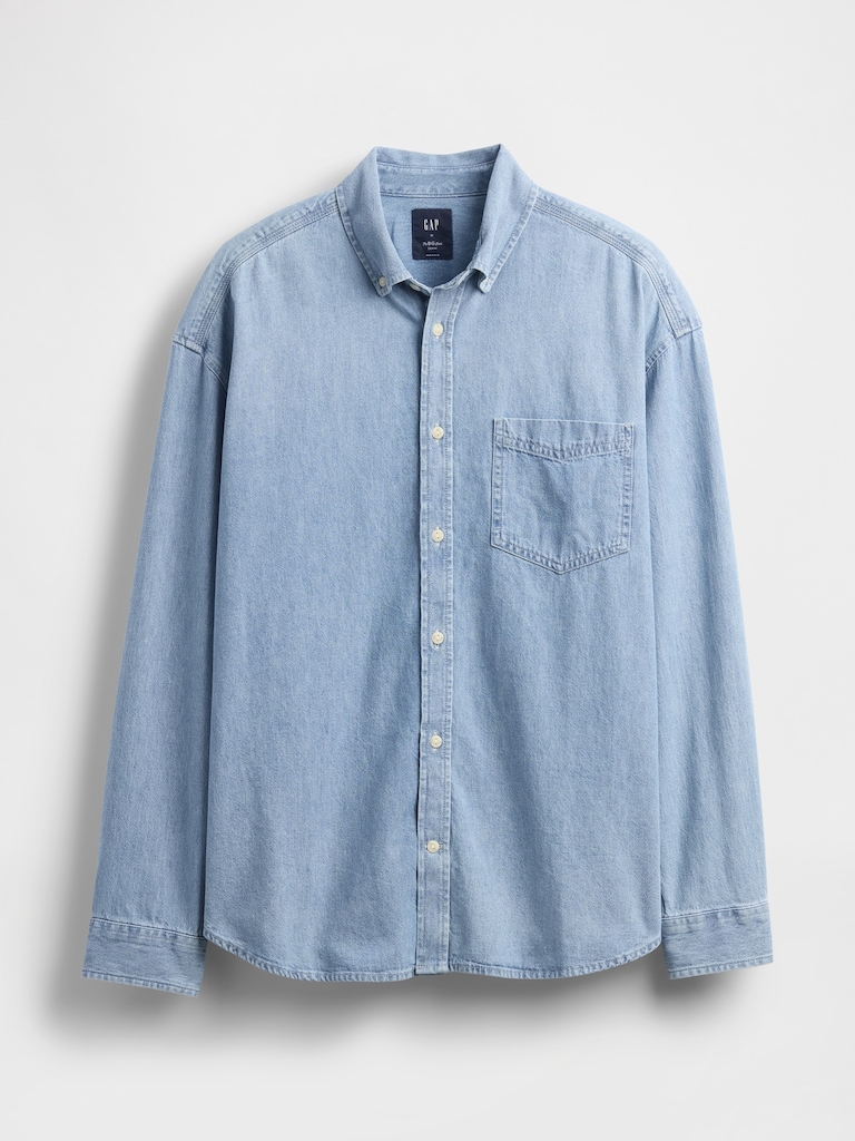 Denim Big Shirt