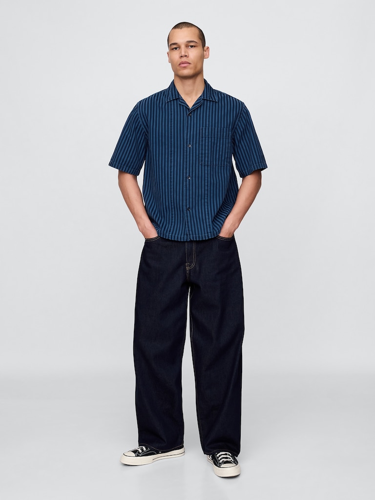 Denim Stripe Shirt