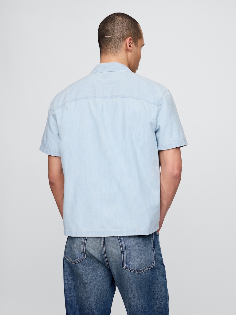 Relaxed Denim Shirt