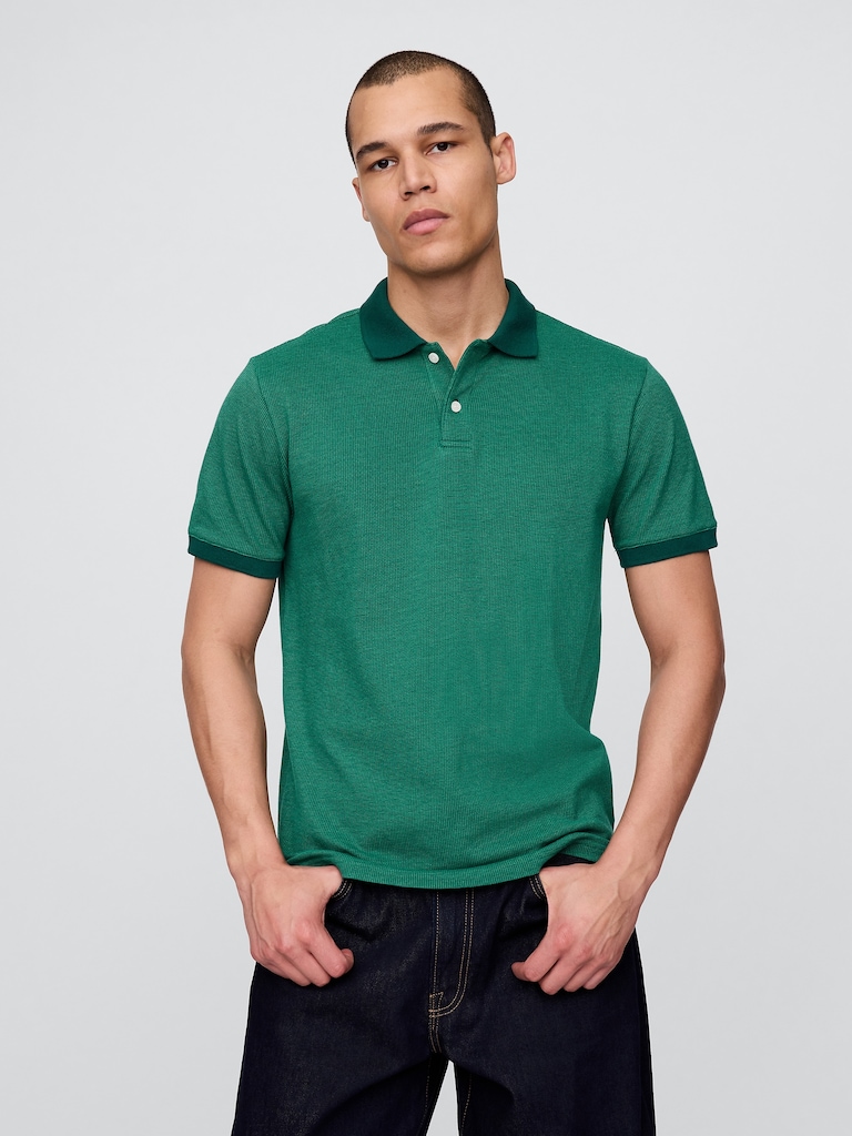 Pique Polo Shirt