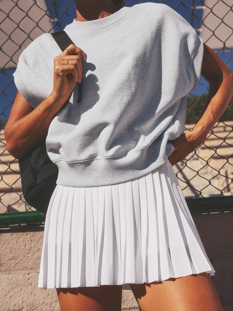 Match Point High Rise 13 1/2" Pleated Skort