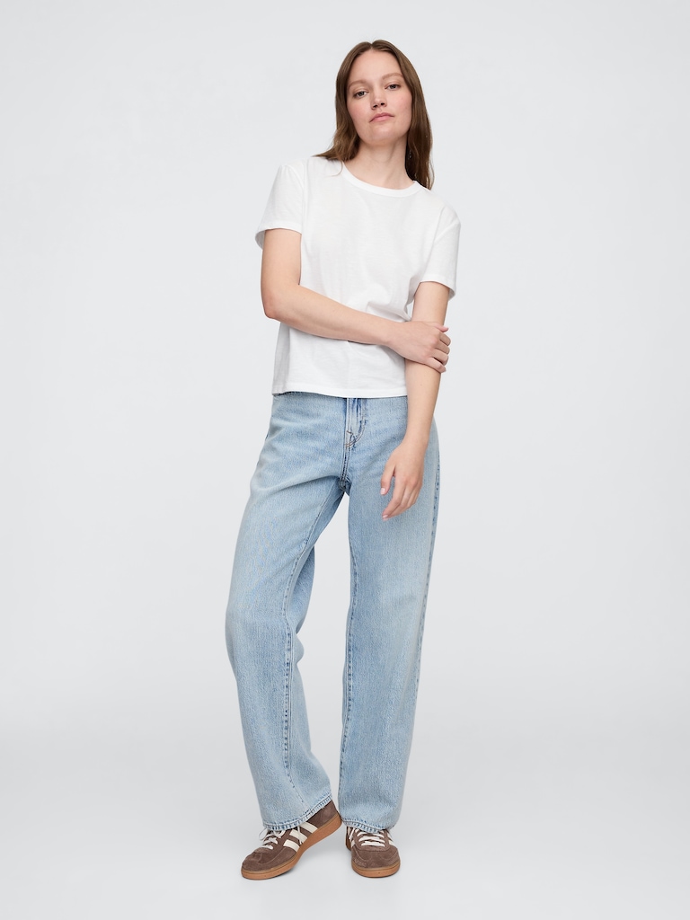 ForeverSoft Shrunken Crewneck T-Shirt