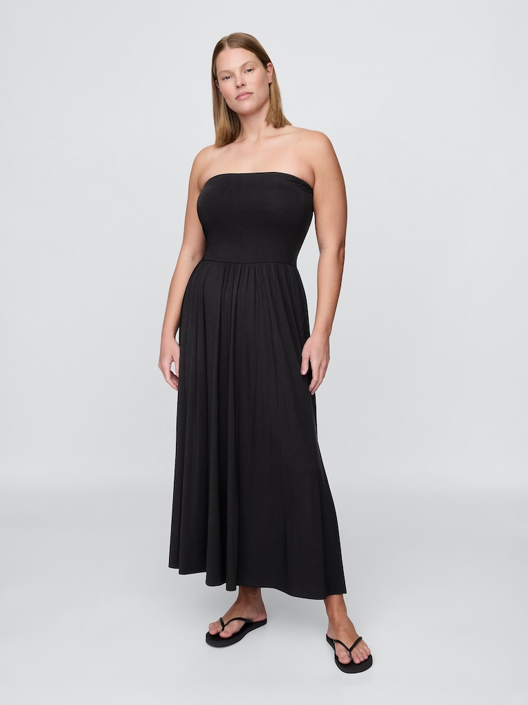 Strapless Maxi Dress