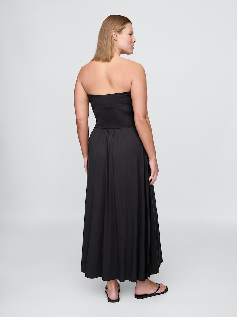 Strapless Maxi Dress