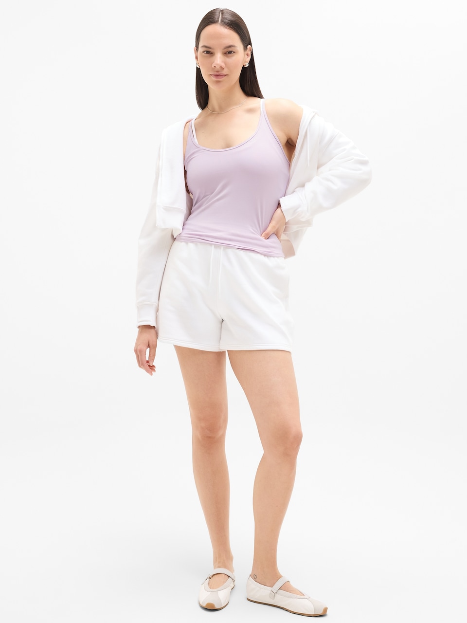 Signature Rib Thin Strap Tank