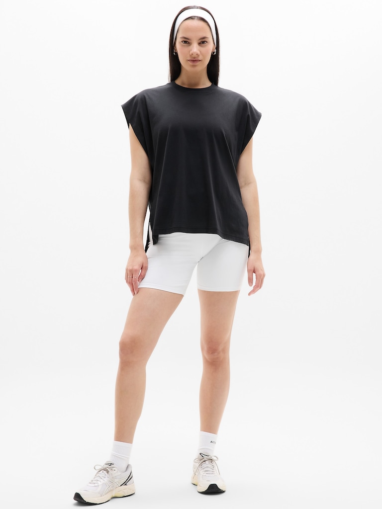 True Cotton Oversized Muscle Tee