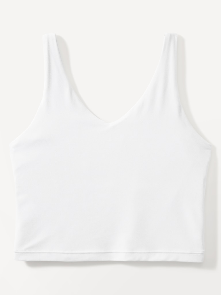 Transcend V-Neck Crop Sports Bra A-C
