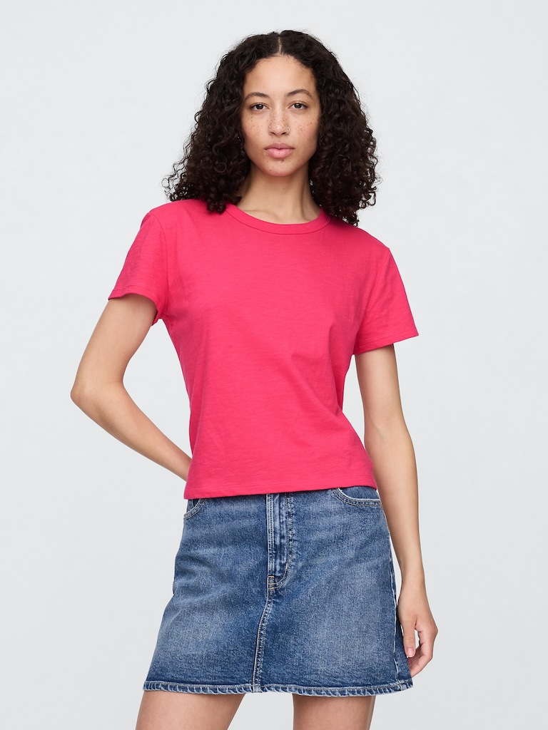 ForeverSoft Shrunken Crewneck T-Shirt