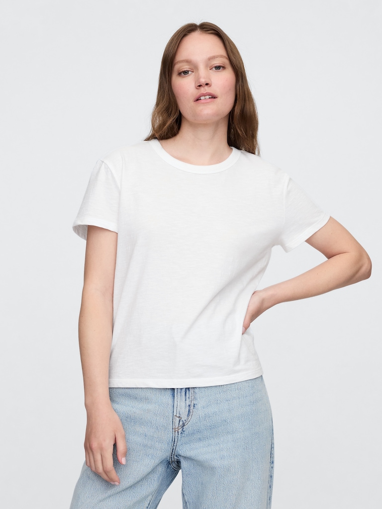 ForeverSoft Shrunken Crewneck T-Shirt