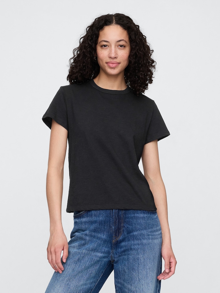 ForeverSoft Shrunken Crewneck T-Shirt
