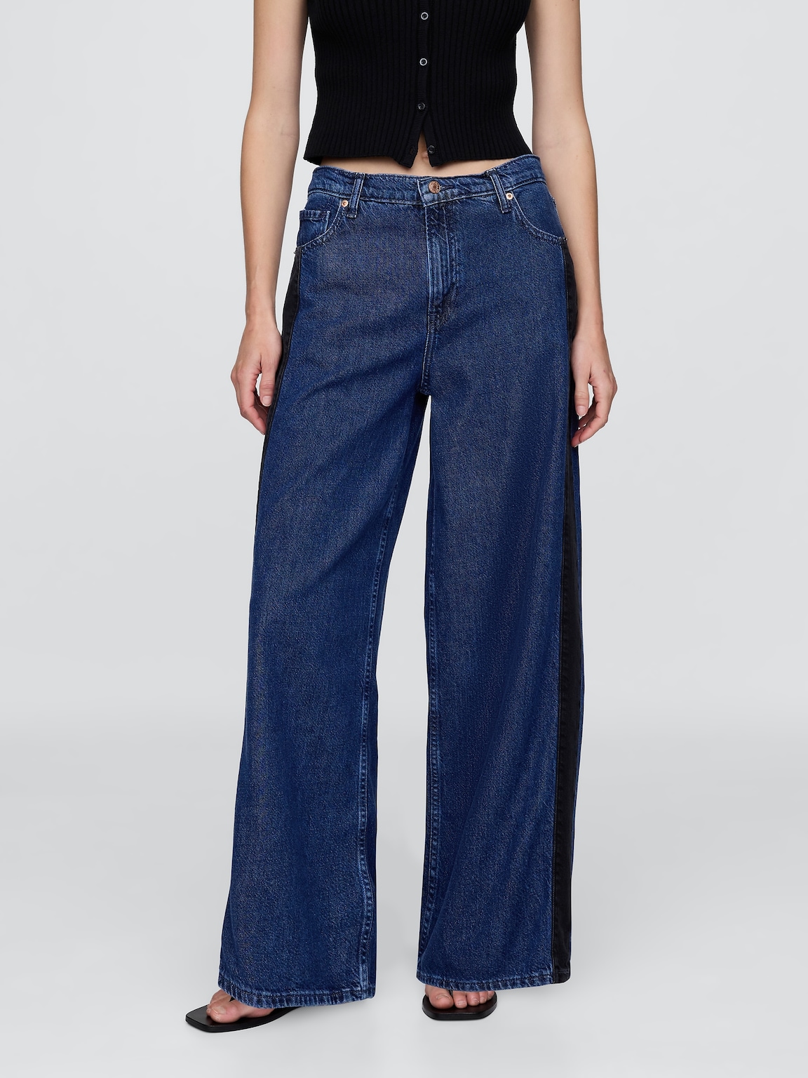 Mid Rise UltraSoft Baggy Jeans