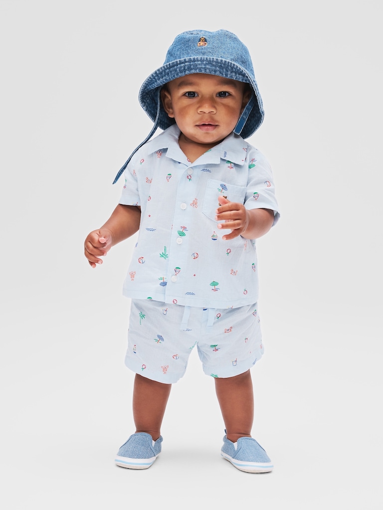 Baby Denim Bucket Hat