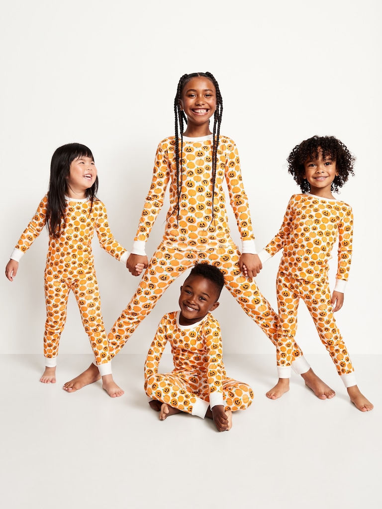 Printed Snug-Fit Pajama Set for Toddler & Baby