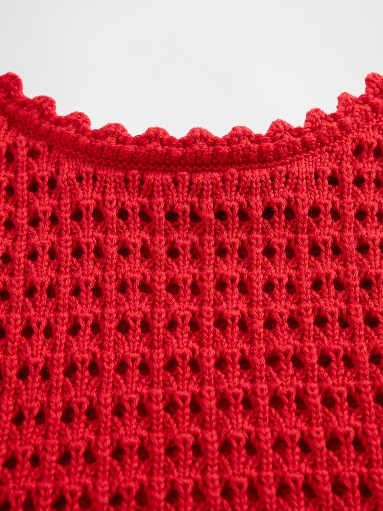 100% Cotton Crochet Tank Top