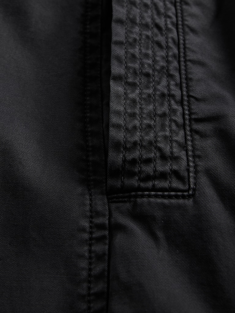 Mid Rise Barrel Parachute Pants