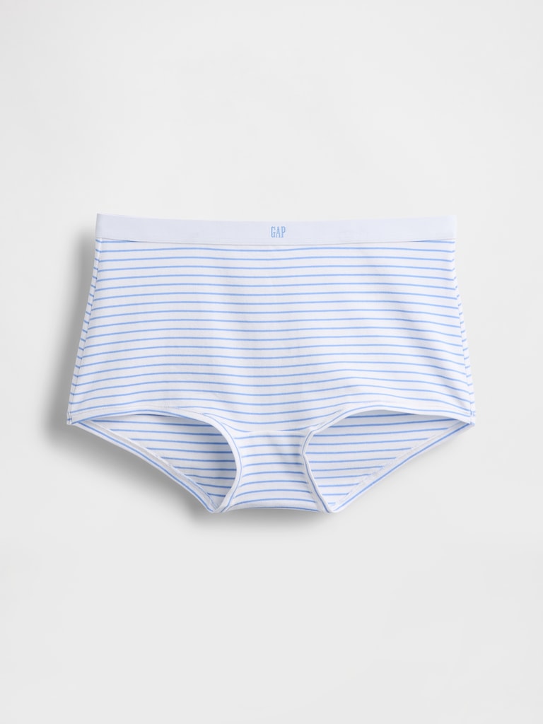 Organic Stretch Cotton High Rise Shorty