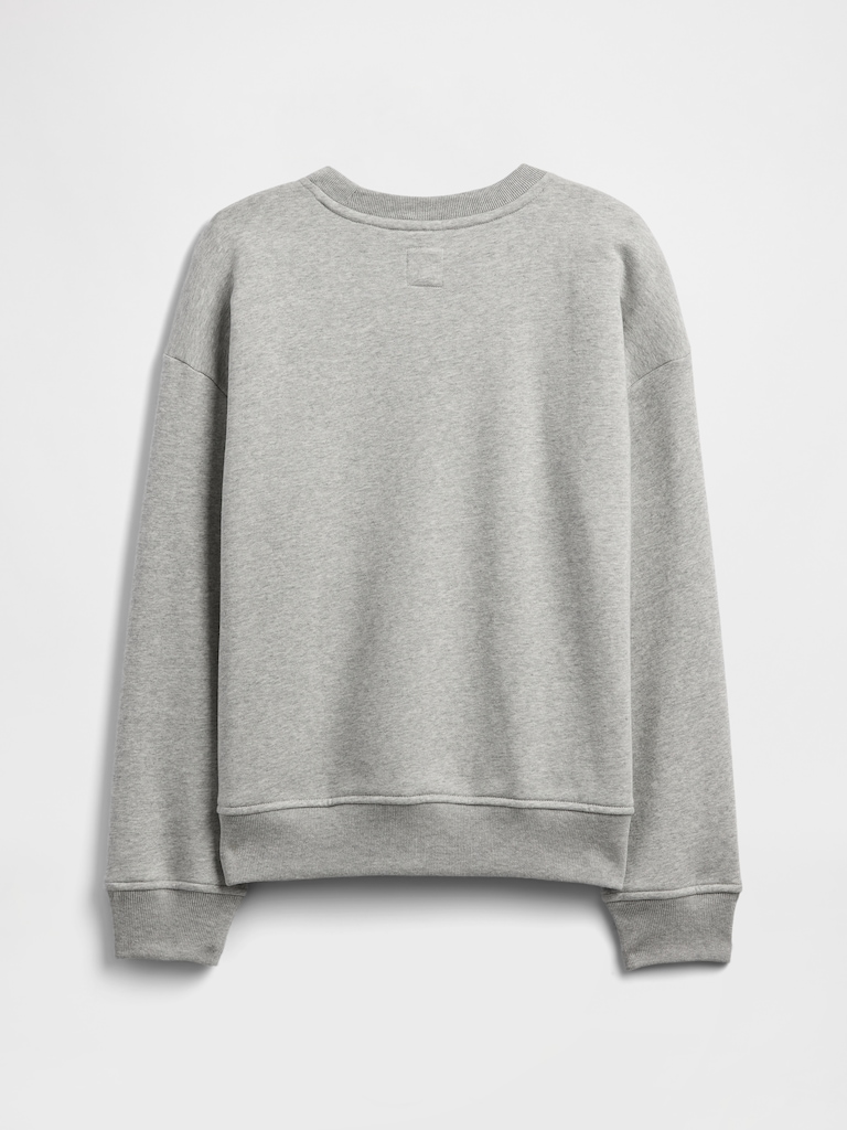 Kids Vintage Soft Relaxed Crewneck Sweatshirt