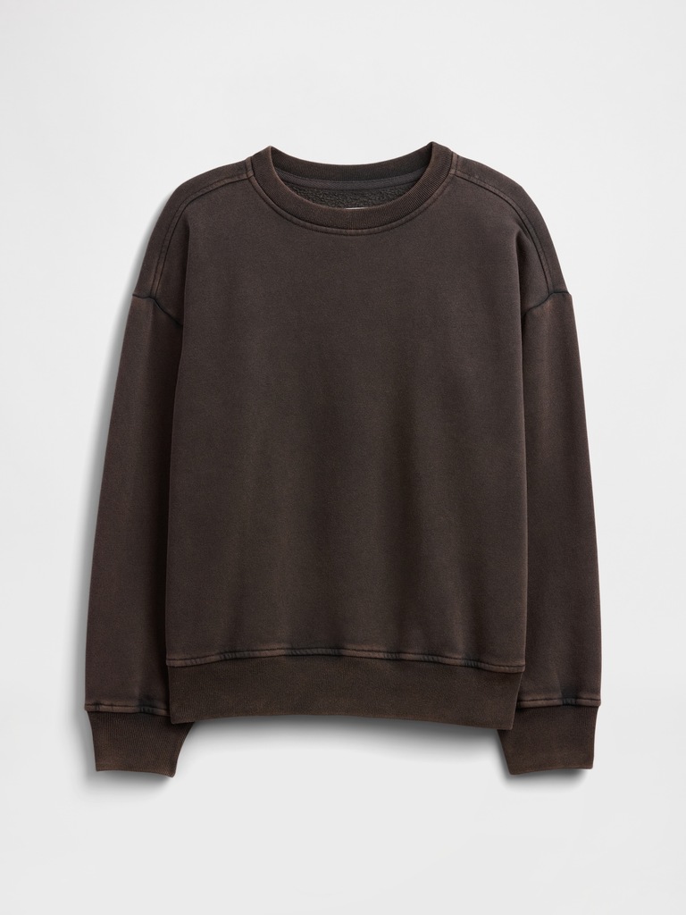 Kids Relaxed Crewneck Sweatshirt