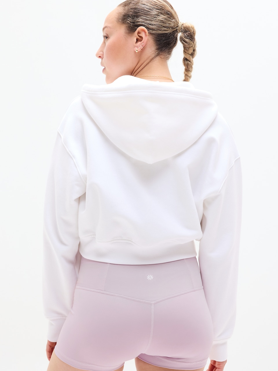 Forever Fleece Crop Full Zip
