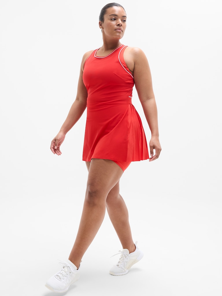 Match Point Pleated Dress