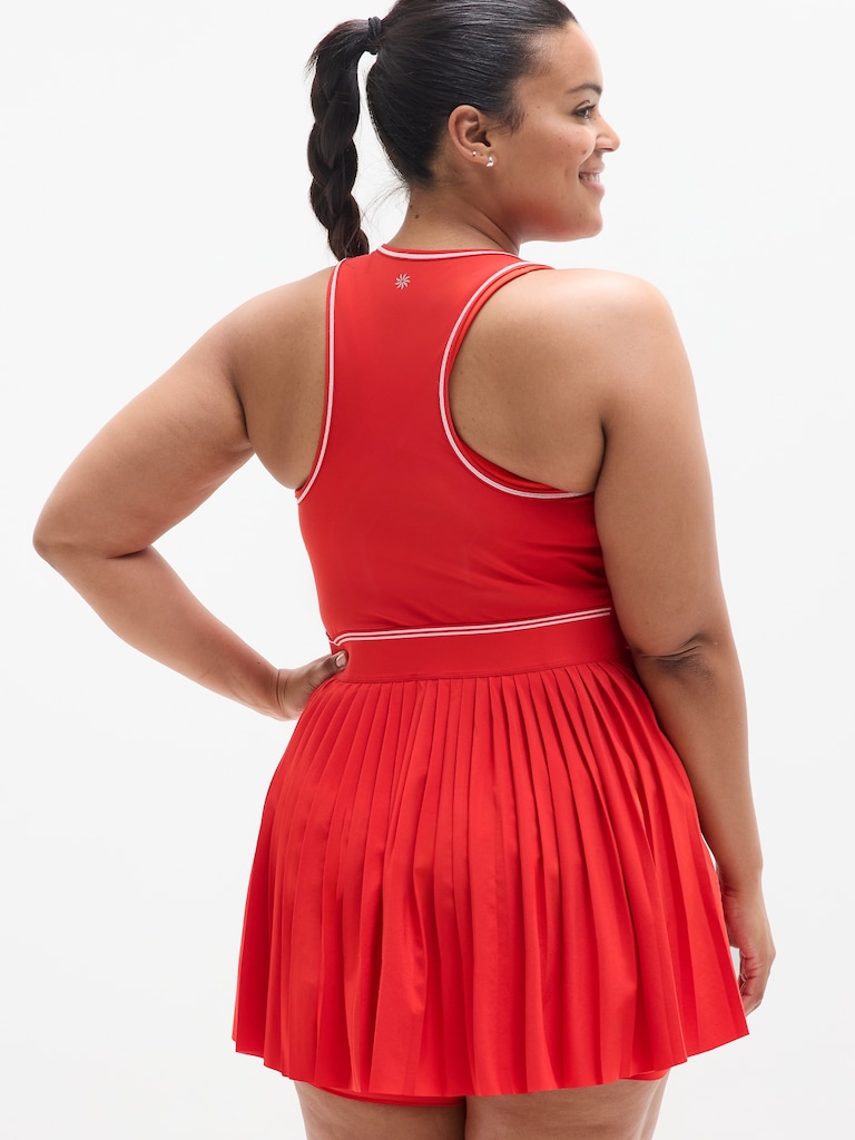 Match Point Pleated Dress