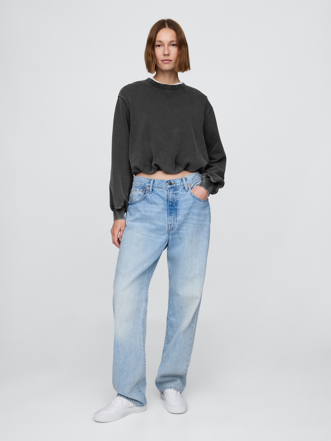 Heavyweight French Terry Bubble Sweatshirt