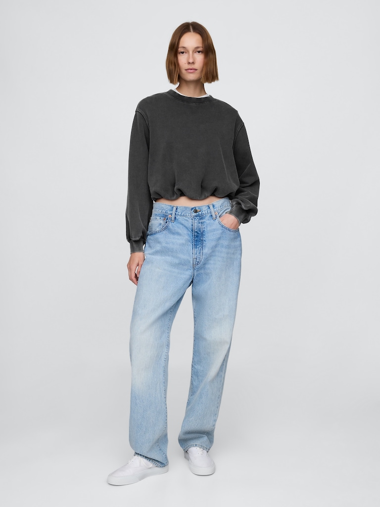 Heavyweight French Terry Bubble Sweatshirt